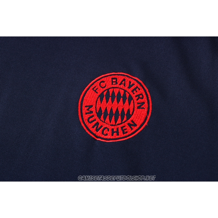 Chandal del Bayern Munich 22-23 Manga Corta Azul
